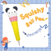 Squishy Ball Pen - Panda